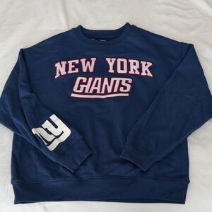 New York Giants Blue Sweater